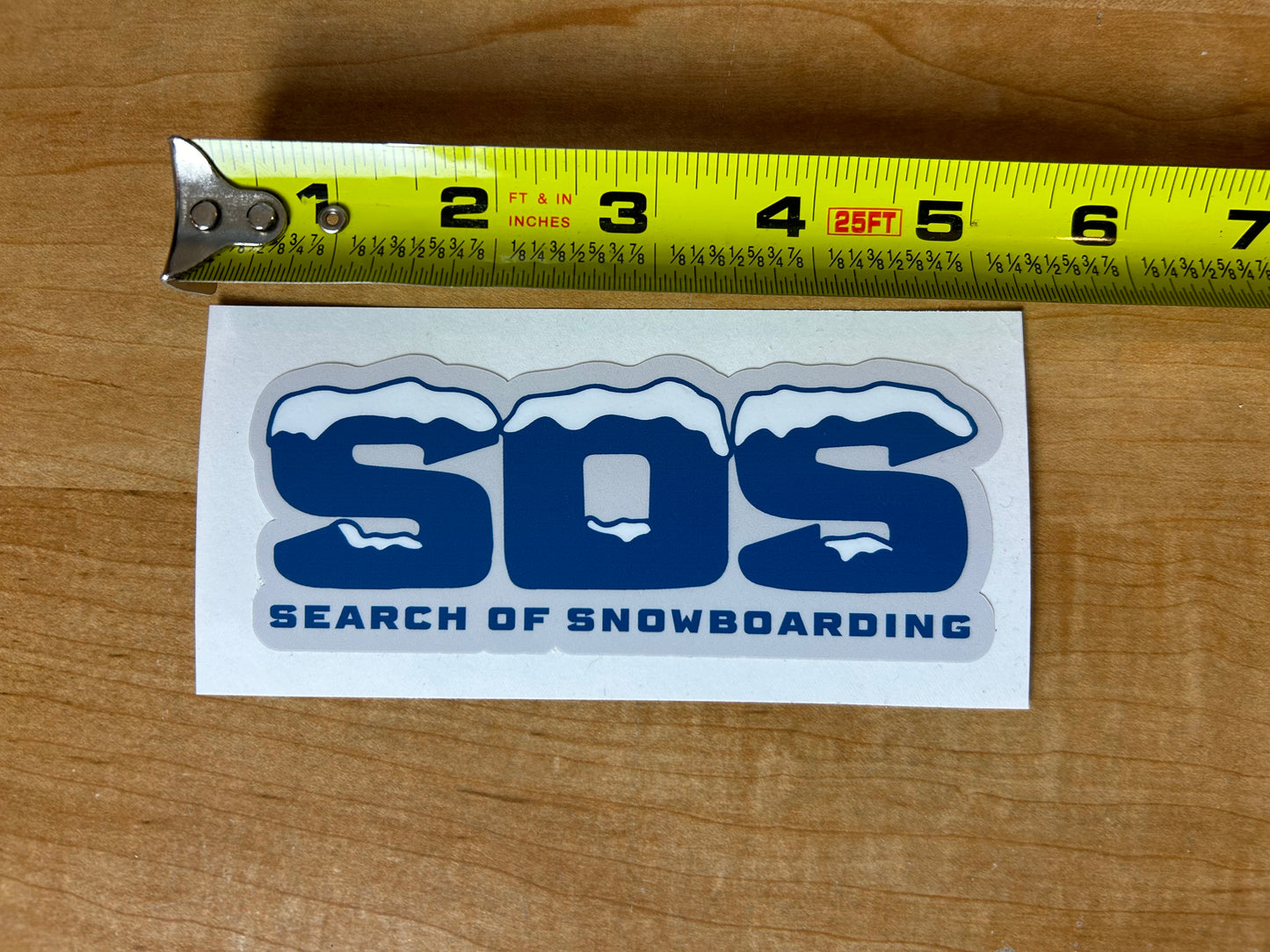 SOS Medium Logo Sticker